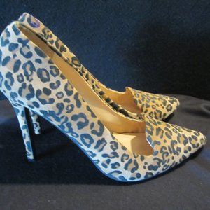 LC Lauren Conrad - Faux Animal Print Stilettos - Size 9